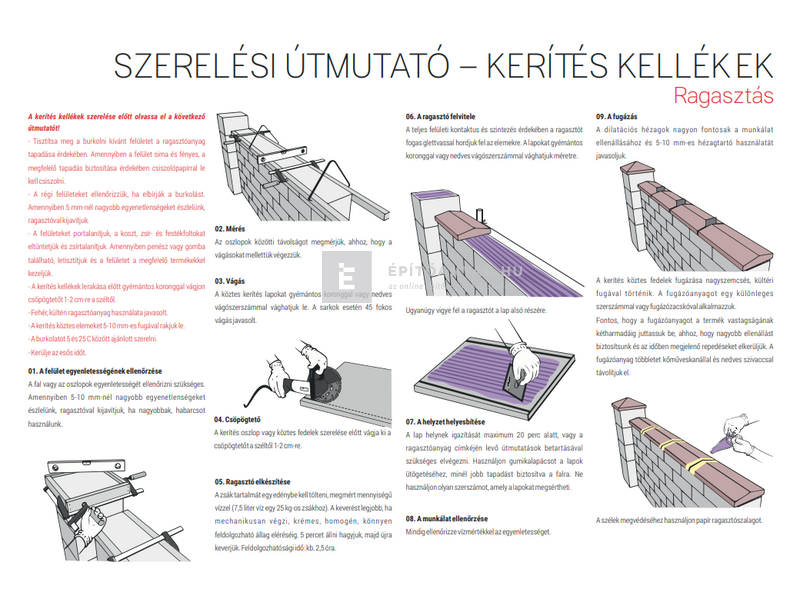 Star Stone Róma oszlopfedlap smoke 55x55x8 cm