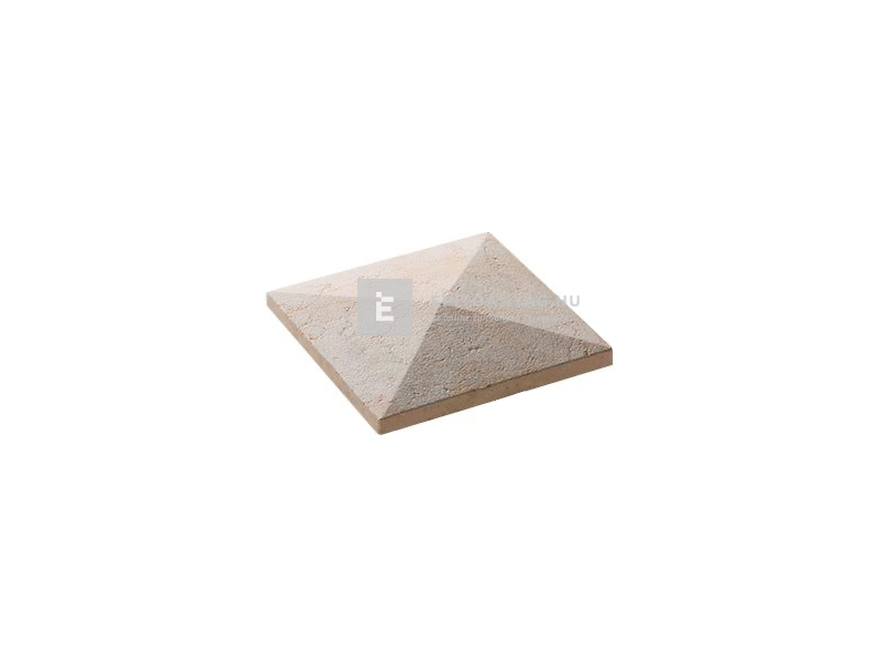 Star Stone Róma oszlop fedkő 25x25x4 cm smoke