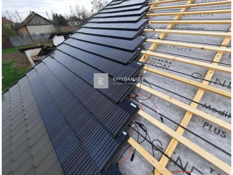 Terrán Generon napelemes tetőcserép