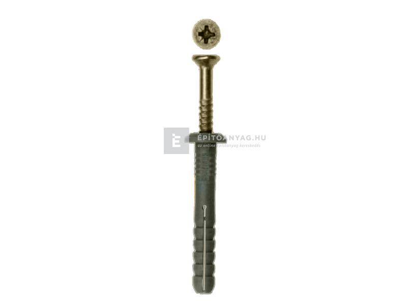 Beütődűbel lapos peremmel SMK 6x40 mm