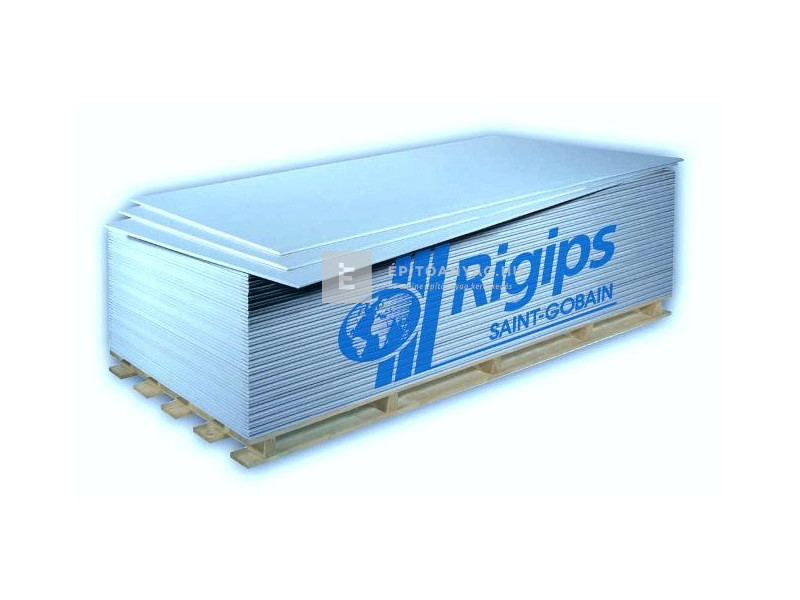 Rigips Blue Acoustic RF Hanggátló-tűzgátló gipszkarton 12,5x1200x2000 mm