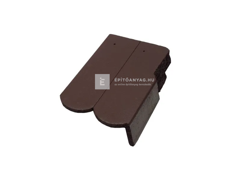 Terrán Rundo Szegélycserép jobb sötétbarna