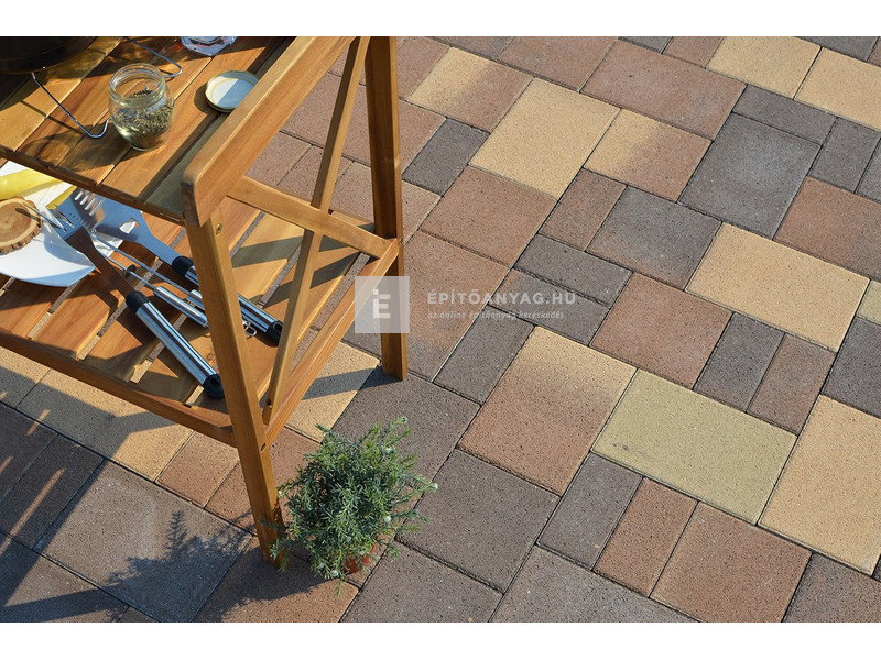 ABeton Borostyán kombi térkő szavanna 6 cm