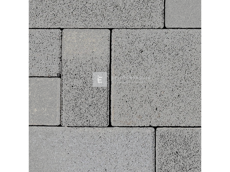 ABeton Borostyán kombi térkő szürke 6 cm