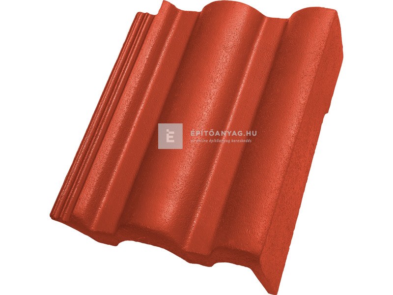 Bramac Római Novo félnyeregtető szegélycserép jobb rubinvörös