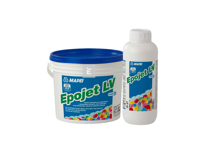 Mapei Epojet LV epoxi injektáló gyanta A komponens 2 kg