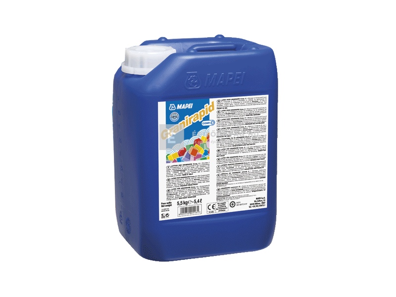 Mapei Granirapid gyorskötő ragasztóhabarcs C2F S1, B komponens fehér/szürke 5,5 kg