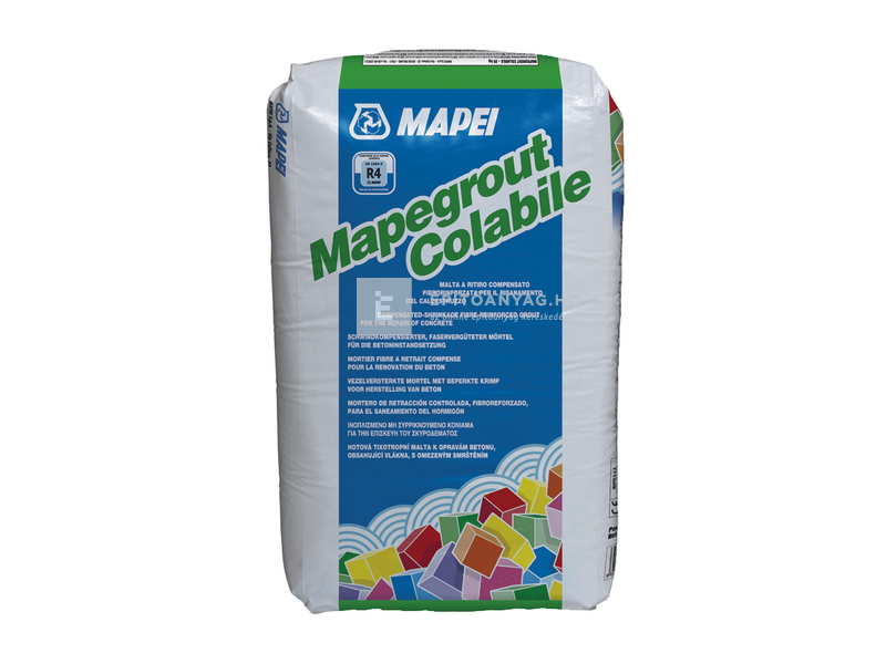 Mapei Mapegrout Colabile szálerősítésű betonjavító habarcs 25 kg