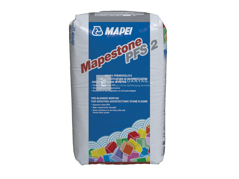 Mapei Mapestone PFS 2 só- és fagyálló fugázóhabarcs 25 kg