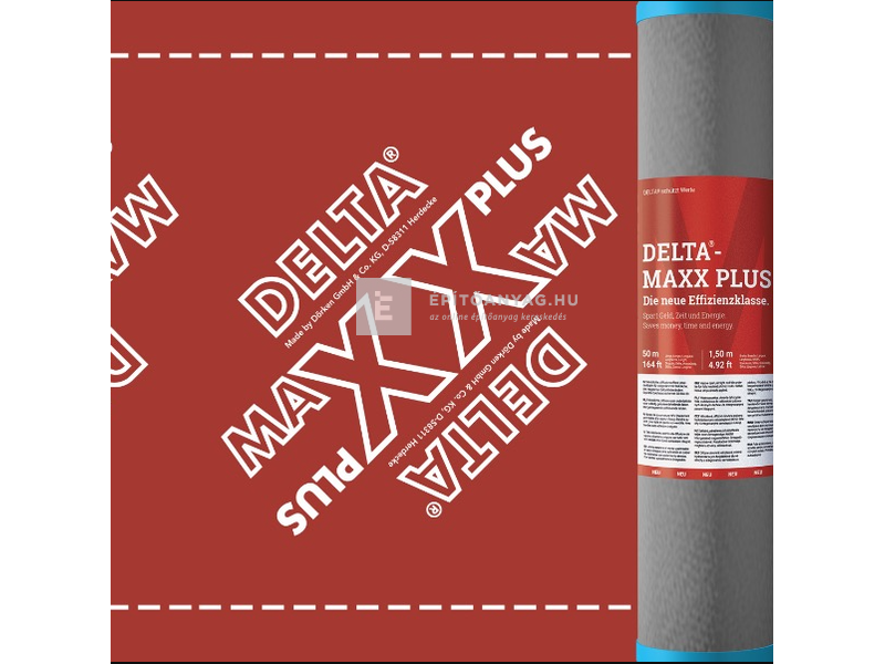 Dörken Delta-Maxx Plusz Alátétfedés páraáteresztő, ragasztósávval 1,50x50 m