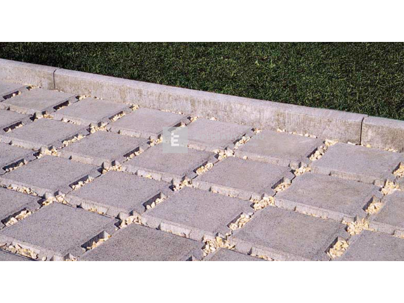 KK Kavics Dublin Öko Térkő szürke 20x20 cm 8 cm