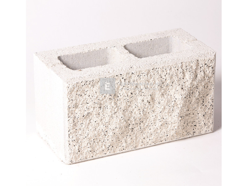 Leier Architektúra kerítéskő normálkő törtfehér 20x40x20 cm