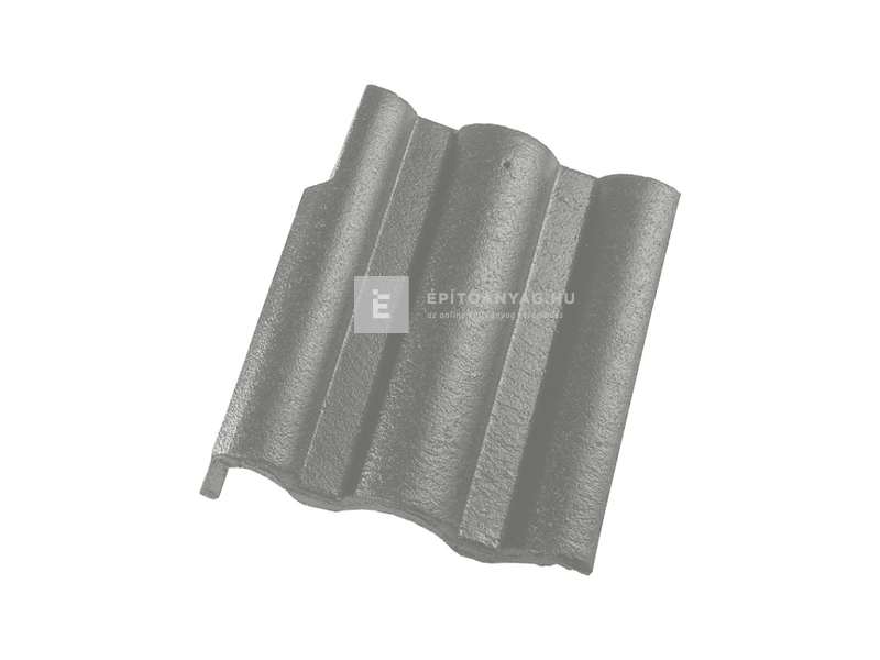 Leier Toscana szegélycserép bal Classic fekete