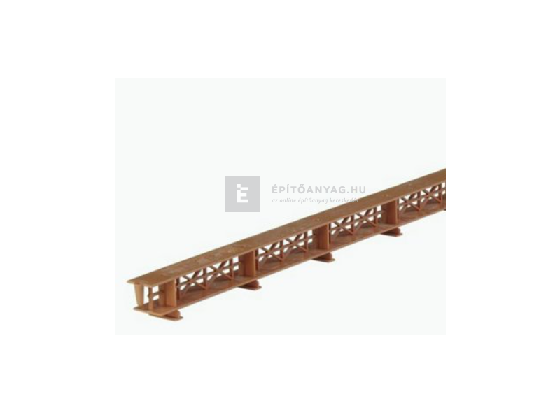 Eresz szellőzőléc barna 1 m