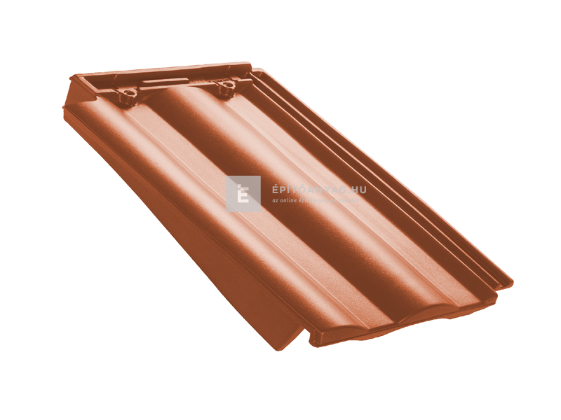 Tondach Nativa Plus szegőcserép bal Natur téglavörös