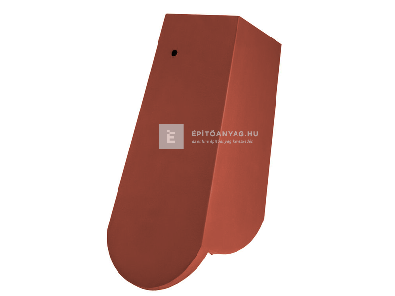 Creaton KLASSIK hódfarkú szegélycserép 3/4 kettősfedés, jobb Nuance rézvörös engóbozott