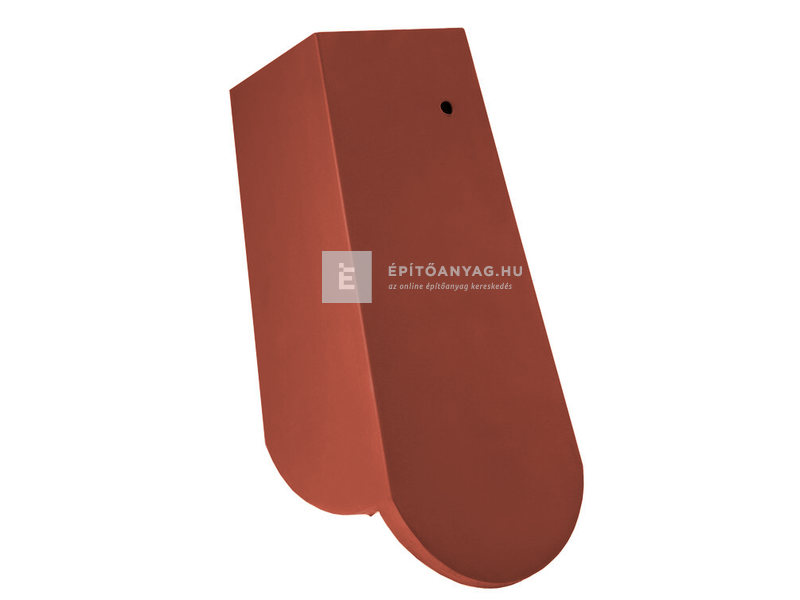 Creaton KLASSIK hódfarkú szegélycserép 3/4 kettősfedés, bal Nuance rézvörös engóbozott