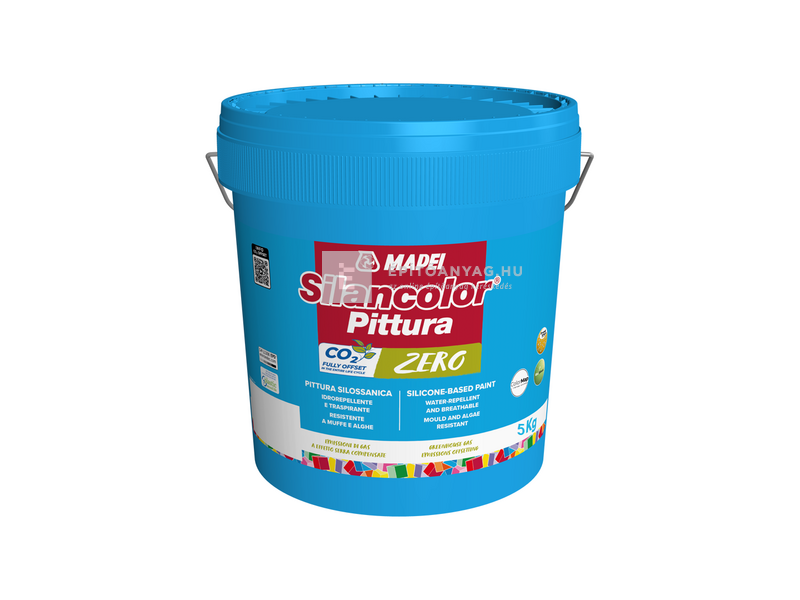 Mapei Silancolor Pittura Plus bel- és kültéri falfesték fehér 5 kg