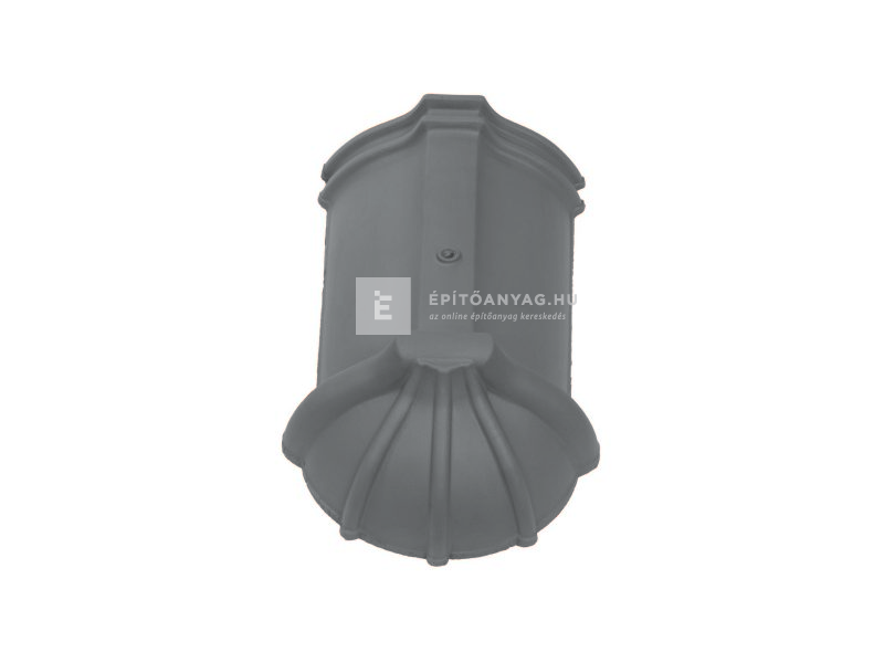 Tondach hornyolt kezdő gerinccserép FusionProtect gránit (rögzítőcsavarral)