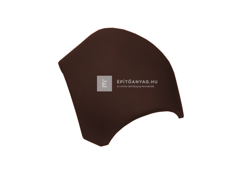 Tondach sajtolt hármas gerincelosztó elem FusionProtect sötétbarna (rögzítőccsavarral)