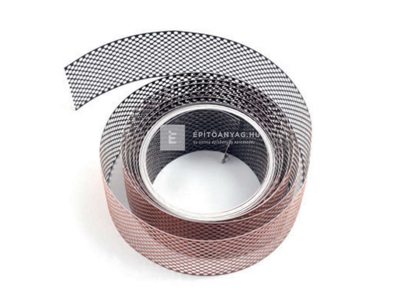 Alumínium ereszszellőző szalag antracit 10 cm x 10 m