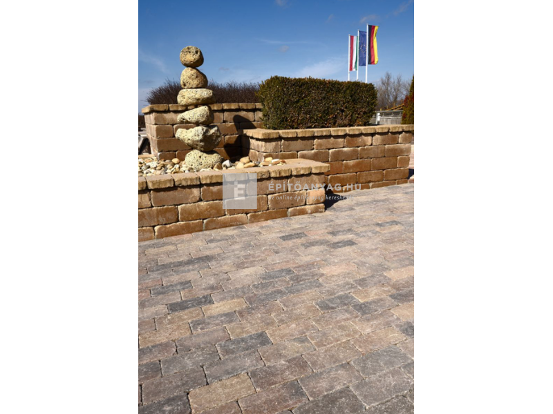 KK Kavics Óbuda Antik Térkő tégla, magma 23x11,3 cm 5,3 cm