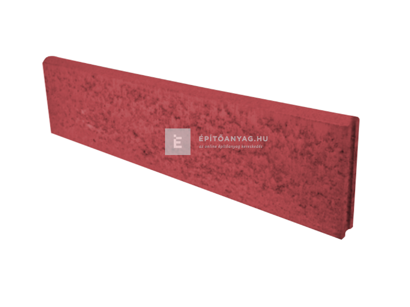 KK Kavics Kertiszegély KK vörös 5x25x100 cm