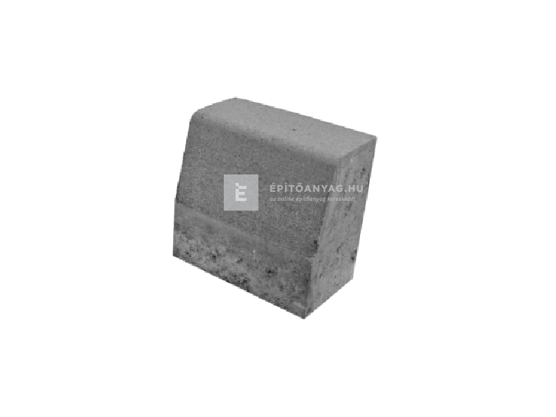 KK Kavics Project Útszegélykő szürke 15x25x25 cm