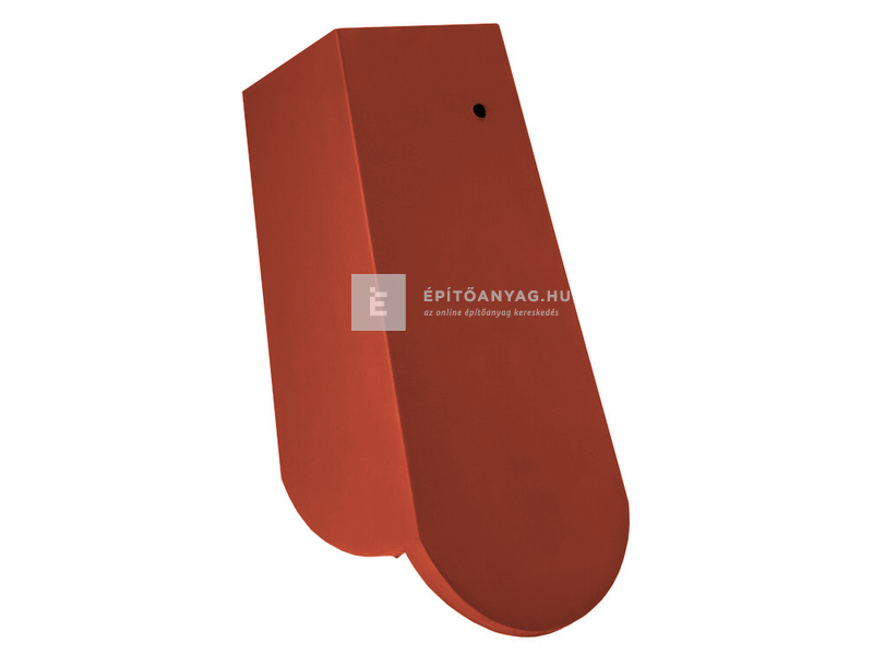 Creaton KLASSIK hódfarkú szegélycserép 3/4 kettősfedés, bal Nuance borvörös engóbozott
