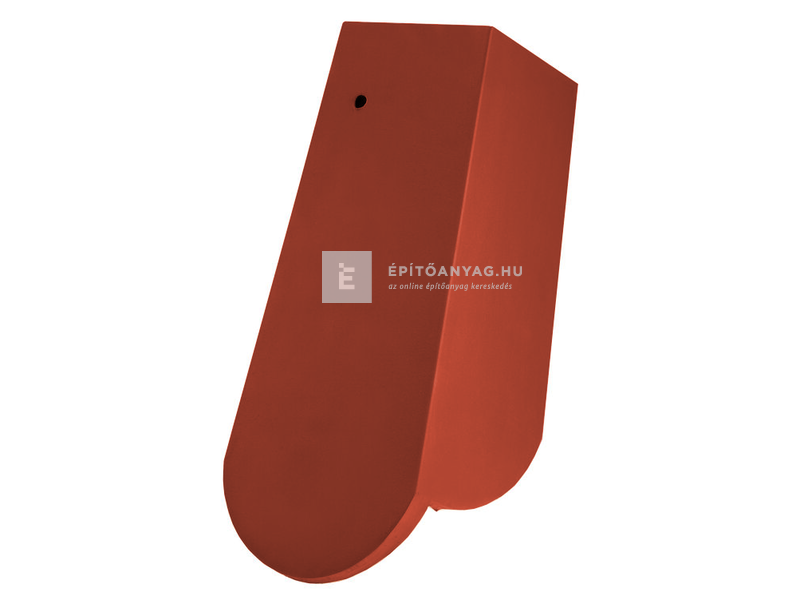 Creaton KLASSIK hódfarkú szegélycserép 3/4 kettősfedés, jobb Nuance borvörös engóbozott