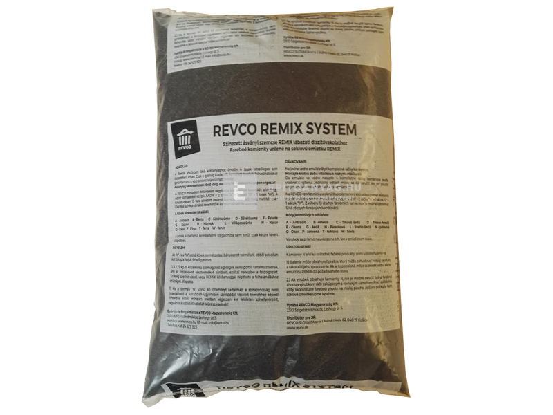 Revco ReMix Mini színezett kőzúzalék sötétszürke (C)