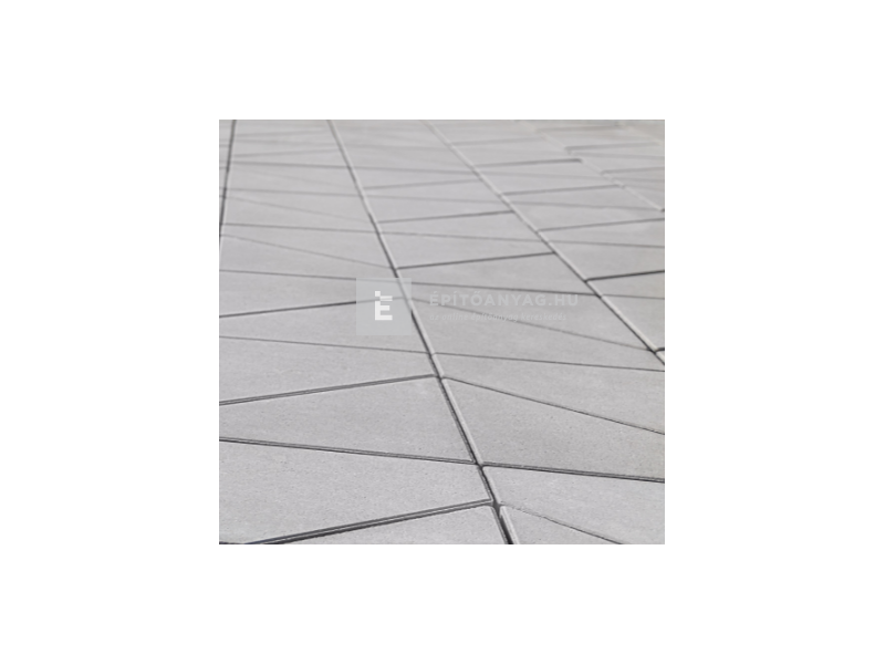 Viastein Budapart térkő, világos szürke 8 cm