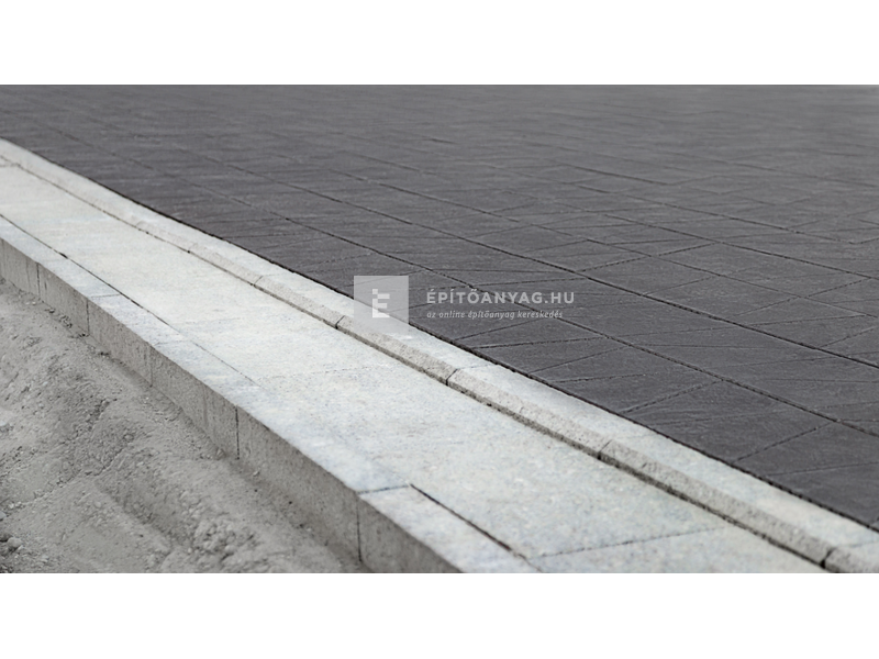 Viastein Budapart térkő, sötét szürke 8 cm