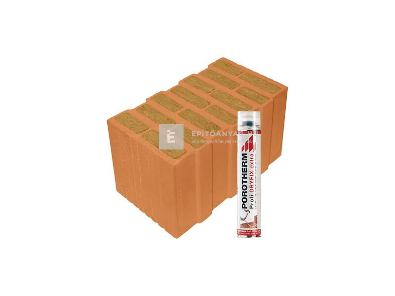 Porotherm 44 Thermo Rapid Dryfix tégla