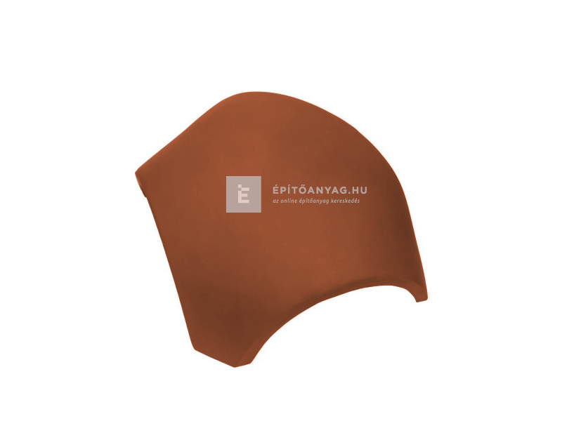 Tondach sajtolt hármas gerincelosztó elem Natur téglavörös (rögzítőcsavarral)