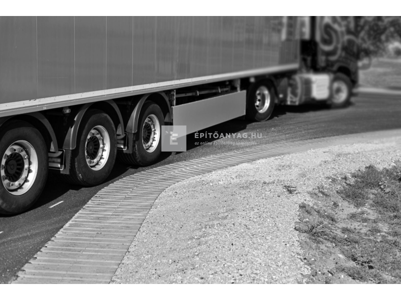 KK Kavics Óbuda LED világító térkő fehér 11,3x23x5,3 cm