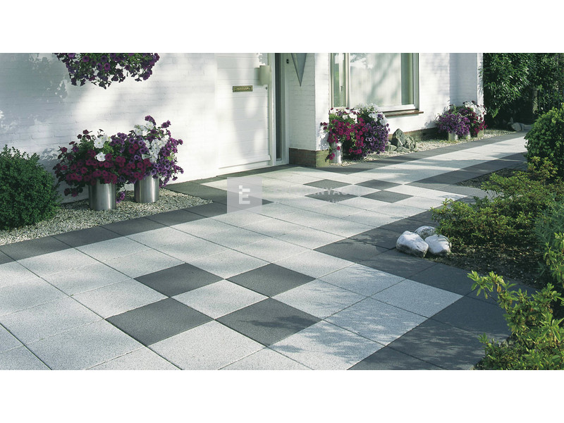 Semmelrock La Linia Lap gránitszürke 40x40x4,2 cm