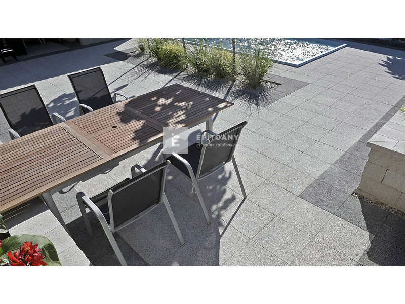 Semmelrock La Linia Lap gránitszürke 40x40x4,2 cm