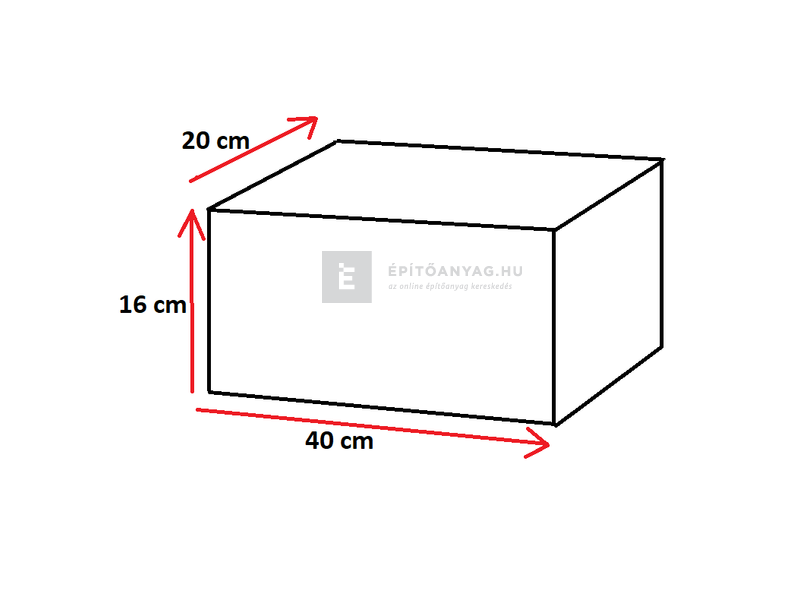 Viastein Avangard VIA+KE Kerítés elem roppantott felülettel antracit-fehér árnyalt 40x20x16 cm