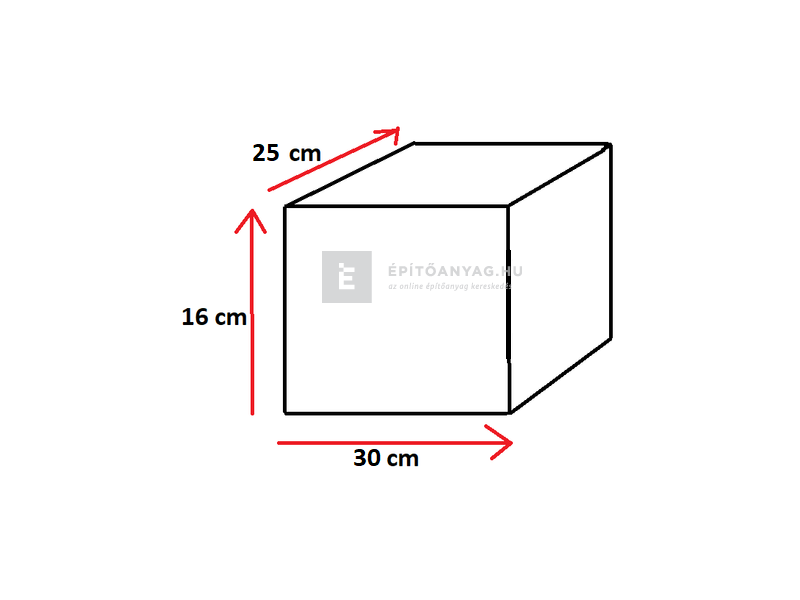 Viastein Avangard VIA+OE 1 Oszlopelem roppantott felülettel antracit-fehér 25x30x16 cm