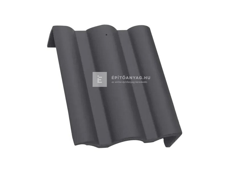 Terrán Renova Plus félnyeregtető szegélycserép jobb ColorSystem fekete