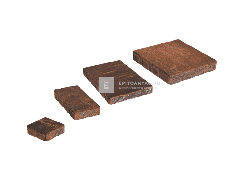 SW Írottkő kombi térkő rozsda 6 cm