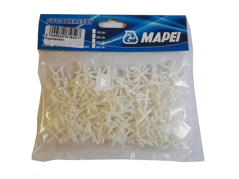 Mapei fugakereszt 1 mm, 500 db