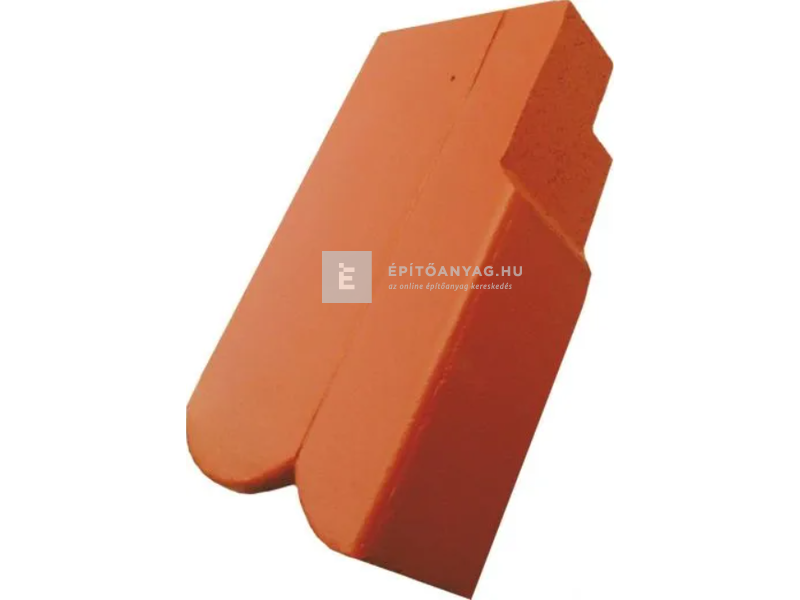 Terrán Rundo 3/4-es szegélycserép jobb Elegant tégla
