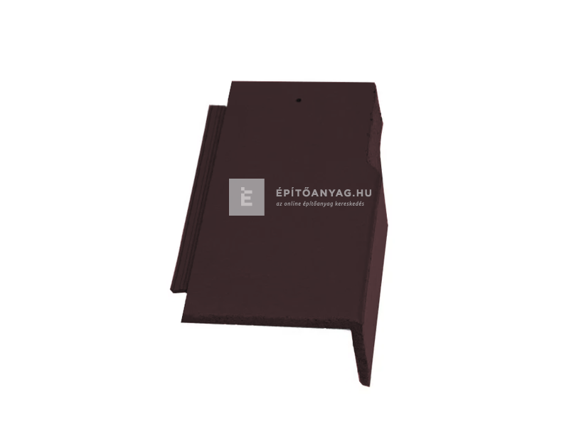 Terrán Zenit 3/4-es szegélycserép jobb Elegant gesztenyebarna