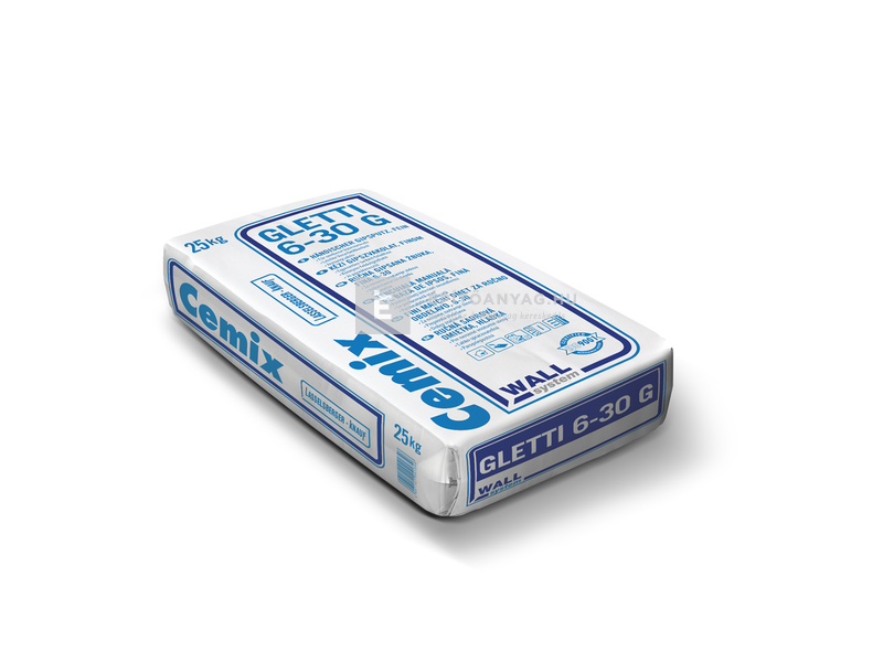 Cemix-LB-Knauf Gletti Gips Vakológipsz 6-30 mm, 25kg