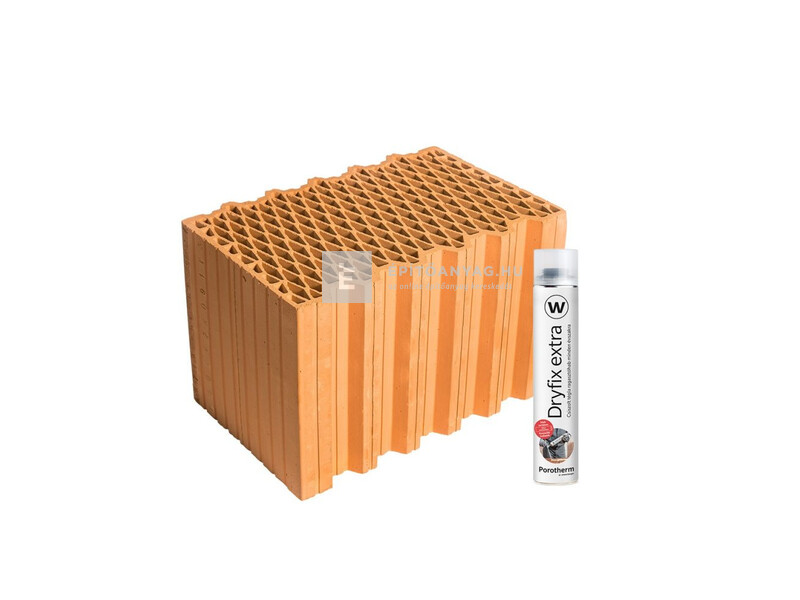 Porotherm 44 X-therm Rapid Dryfix tégla