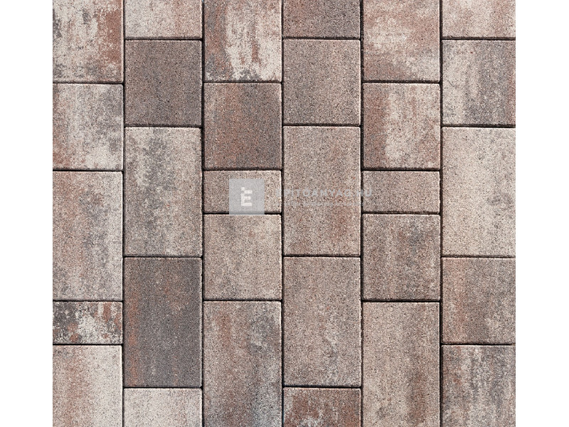 Leier Taverna Kombi térkő bazaltbarna melírozott 6 cm