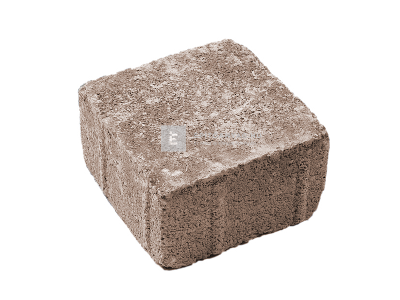 Leier Dom térkő antik sepia 14x14 cm 8 cm