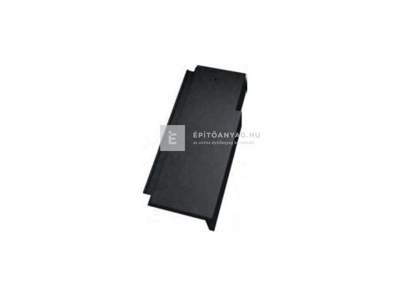 Leier Granite félszegélycserép jobbos fekete (72rkl)